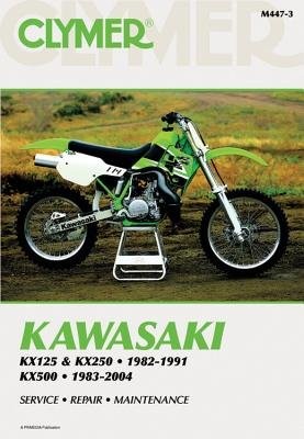 Kawasaki KX125/250 (1982-1991) a KX500 (1983-2004) Motorcycle Service Repair Manual