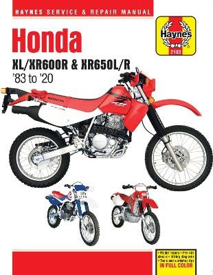 Honda XL/XR600R a XR650L/R (83-20)