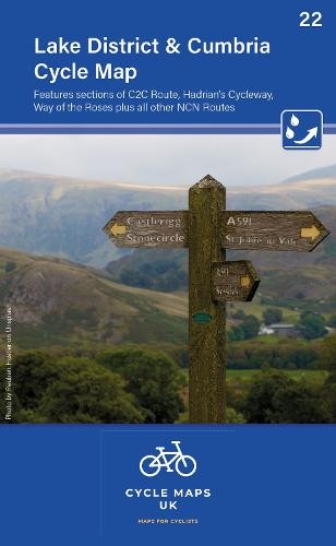 Lake District a Cumbria Cycle Map 22