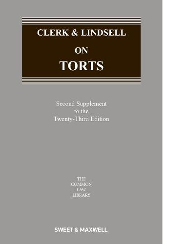 Clerk a Lindsell on Torts