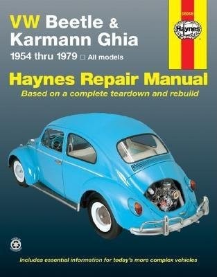 Volkswagen VW Beetle a Karmann Ghia (1954-1979) Haynes Repair Manual (USA)