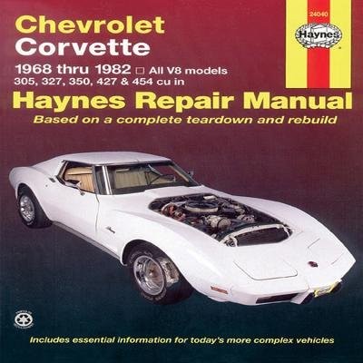 Chevrolet Corvette (1968-1982) Haynes Repair Manual (USA)