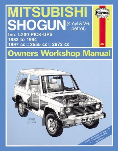 Mitsubishi Shogun a L200 Pick Ups (83 - 94)