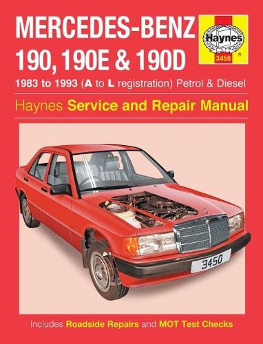 Mercedes-Benz 190, 190E a 190D Petrol a Diesel (83 - 93) Haynes Repair Manual