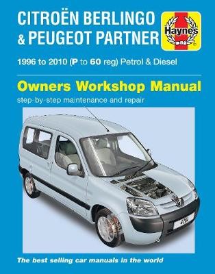 Citroen Berlingo a Peugeot Partner Petrol a Diesel (96 - 10) Haynes Repair Manual