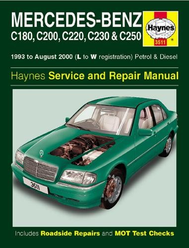 Mercedes-Benz C-Class Petrol a Diesel (93 - Aug 00) Haynes Repair Manual