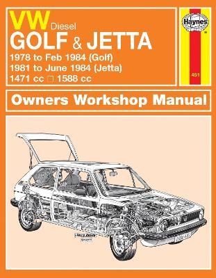 VW Golf a Jetta Mk 1 Diesel (78 - 84) Haynes Repair Manual
