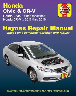Honda Civic (12-15) a CR-V (12-16) Haynes Manual (USA)