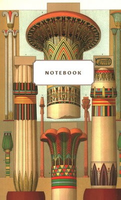 Ancient Egypt Columns-Albert Racinet Small Bullet Journal