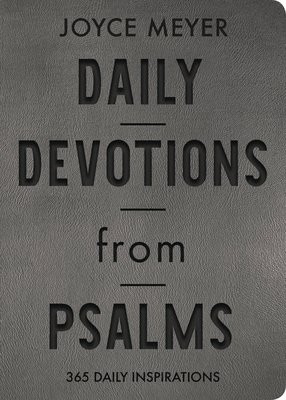Daily Devotions from Psalms (Leather Fine Binding)
