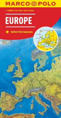 Europe Marco Polo Map