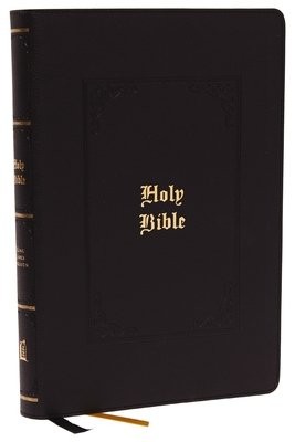 KJV Holy Bible: Large Print with 53,000 Center-Column Cross References, Black Leathersoft, Red Letter, Comfort Print (Thumb Indexed): King James Versi