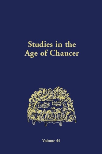 Studies in the Age of Chaucer 2022
