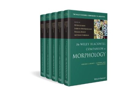 Wiley Blackwell Companion to Morphology, 5 Volume Set