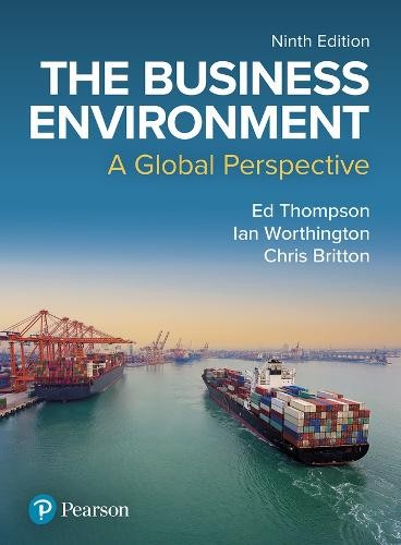 Business Environment: A Global Perspective