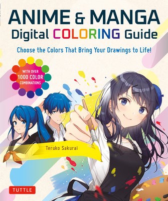 Anime a Manga Digital Coloring Guide