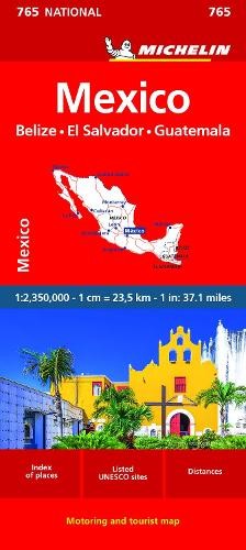 Mexico - Michelin National Map 765