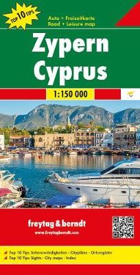 Cyprus Road Map 1:150 000