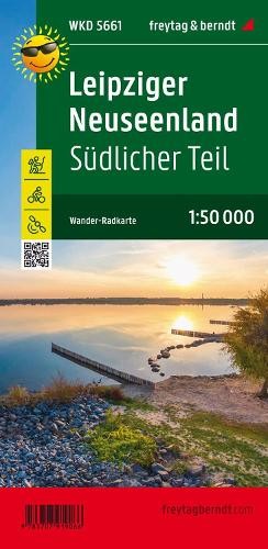 Leipziger Neuseenland - southern part, hiking, cycling and leisure map 1:50,000, freytag a berndt, WKD 5661