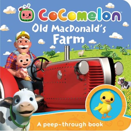 Official Cocomelon: Old MacDonaldÂ’s Farm: A peep-through book
