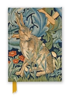 VaA: William Morris: Hare from The Forest Tapestry (Foiled Journal)