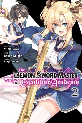 Demon Sword Master of Excalibur Academy, Vol. 2 (manga)