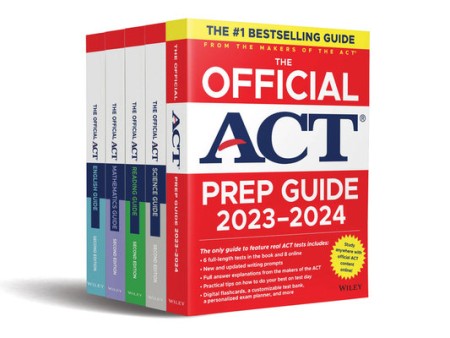 Official ACT Prep a Subject Guides 2023-2024 Complete Set