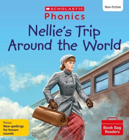 Nellie's Trip Around the World (Set 12) Matched to Little Wandle Letters and Sounds Revised