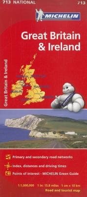 Great Britain a Ireland 2023 - Michelin National Map 713
