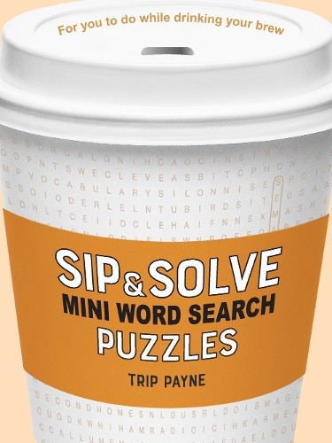 Sip a Solve Mini Word Search Puzzles