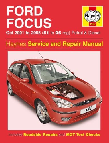 Ford Focus Petrol a Diesel (Oct 01 - 05) Haynes Repair Manual