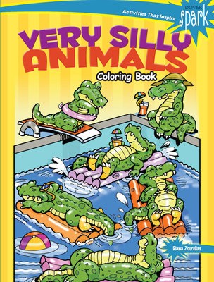 Spark Very Silly Animals Coloring Book