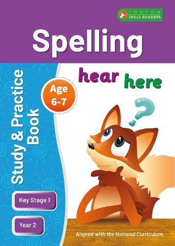KS1 Spelling Study a Practice Book for Ages 6-7 (Year 2) Perfect for learning at home or use in the classroom