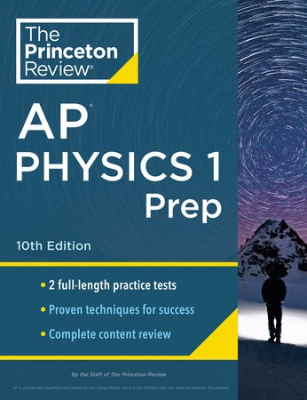 Princeton Review AP Physics 1 Prep, 2024