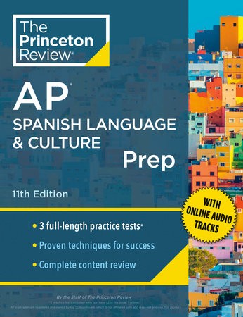 Princeton Review AP Spanish Language a Culture Prep, 2024
