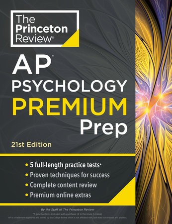 Princeton Review AP Psychology Premium Prep, 2024