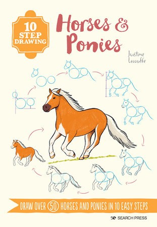 10 Step Drawing: Horses a Ponies
