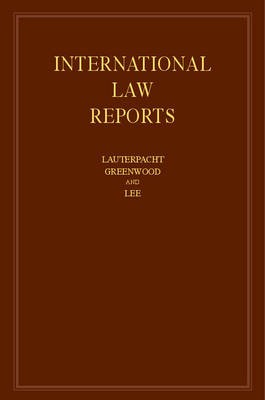 International Law Reports: Volume 164