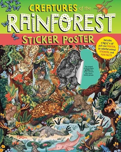 Creatures of the Rainforest Sticker Poster