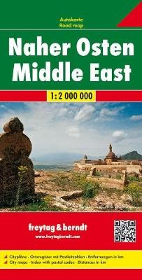 Middle East (Irq, Ir, Il, Hkj, Kwt, Rl, Sy, Tr) Road Map 1:2 000 000