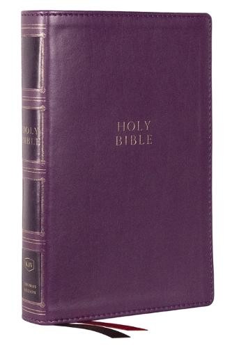 KJV Holy Bible: Compact Bible with 43,000 Center-Column Cross References, Purple Leathersoft, Red Letter, Comfort Print: King James Version