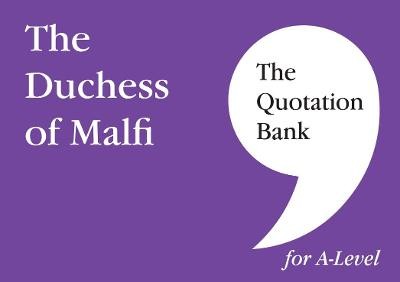 Quotation Bank: The Duchess of Malfi