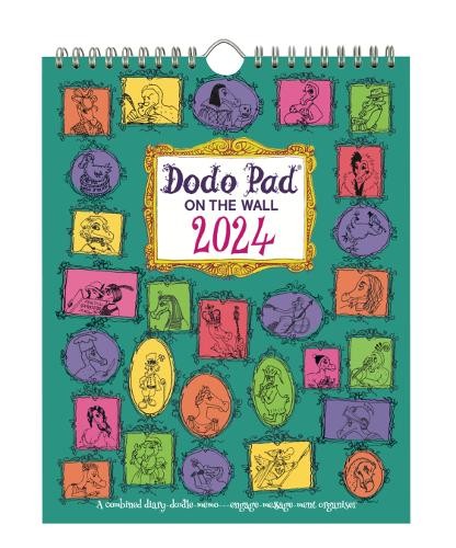 Dodo Pad On The Wall 2024 - Calendar Year Wall Hanging Week to View Calendar Organiser