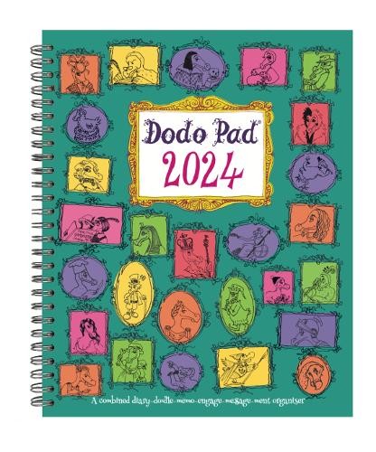 Dodo Pad Original Desk Diary 2024 HARDCOVER- Week to View, Calendar Year Diary