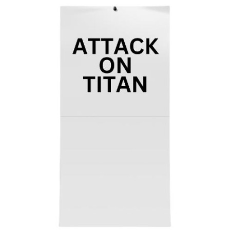 Attack On Titan 2024 Square Wall Calendar