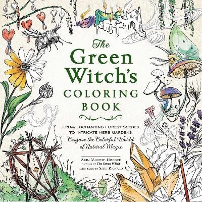 Green Witch's Coloring Book