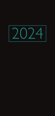 Church Pocket Book and Diary 2024 Black with Lectionary