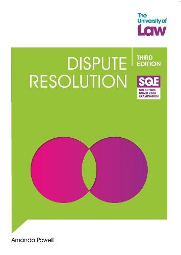 SQE - Dispute Resolution 3e