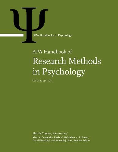 APA Handbook of Research Methods in Psychology