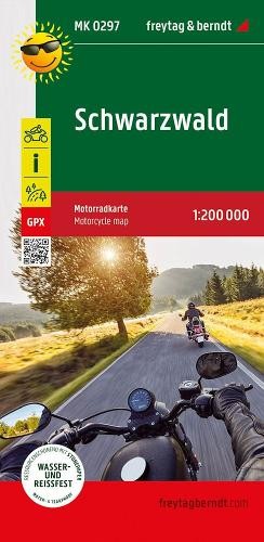 Black Forest (Schwarzwald), Motorcycle map 1:200.000
